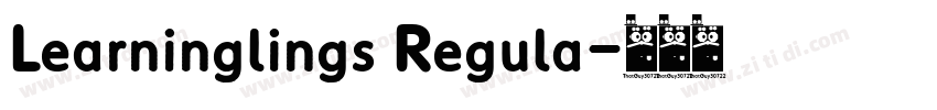 Learninglings Regula字体转换